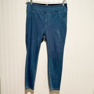 Halara Denim Leggings High Waisted Size Large